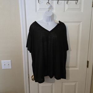 Source Unknown Black Short Sleeve Tee